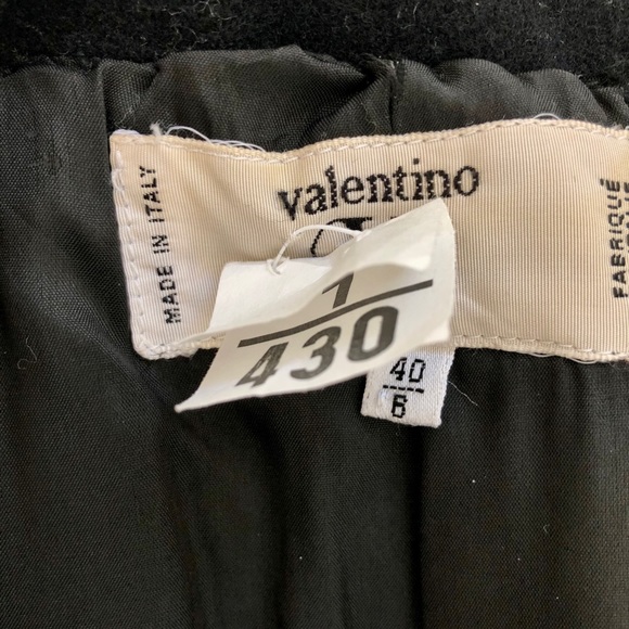 Vintage Valentino Miss V Wool Coat - Picture 7 of 12
